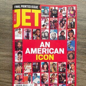 Jet Magazine -- Final Printed Issue (1 of 2)   $85